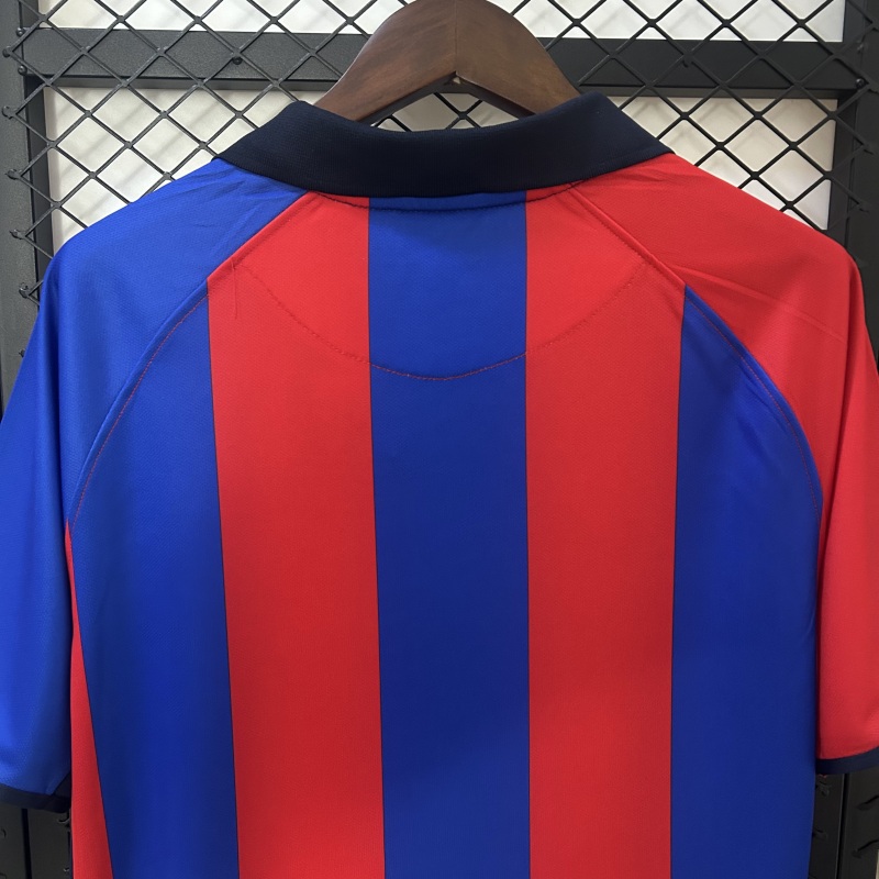 Retro Barcelona 01/02 home S-XXL