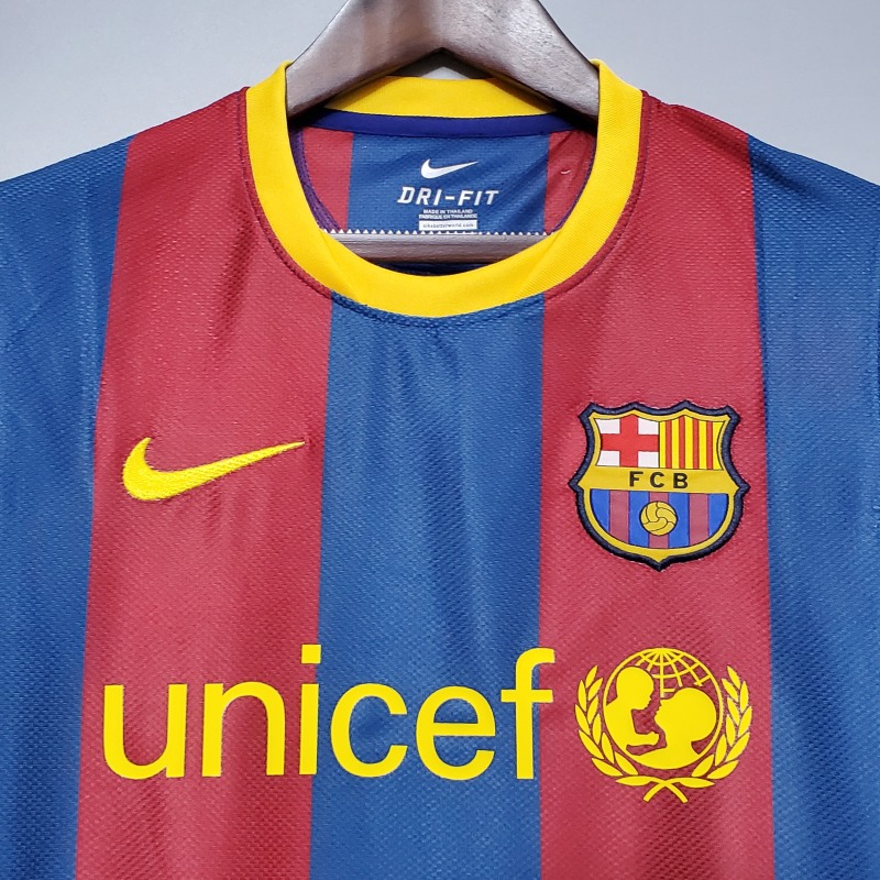 Retro Barcelona 10/11 home S-XXL