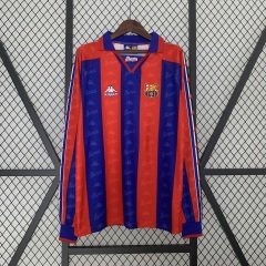 Retro long sleeve Barcelona 96/97 home S-XXL