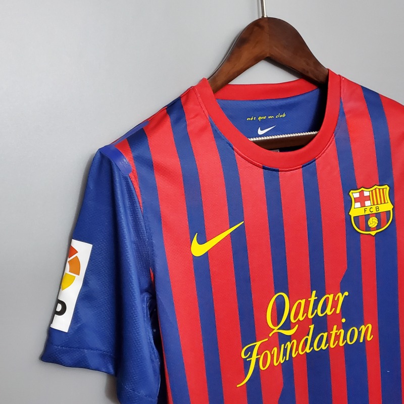 Retro Barcelona 11/12 home S-XXL