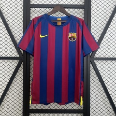 Retro Barcelona 05/06 home S-XXL
