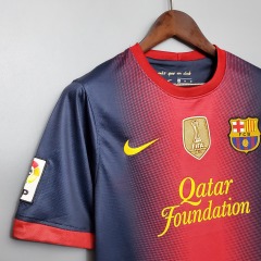 Retro Barcelona 12/13 home S-XXL