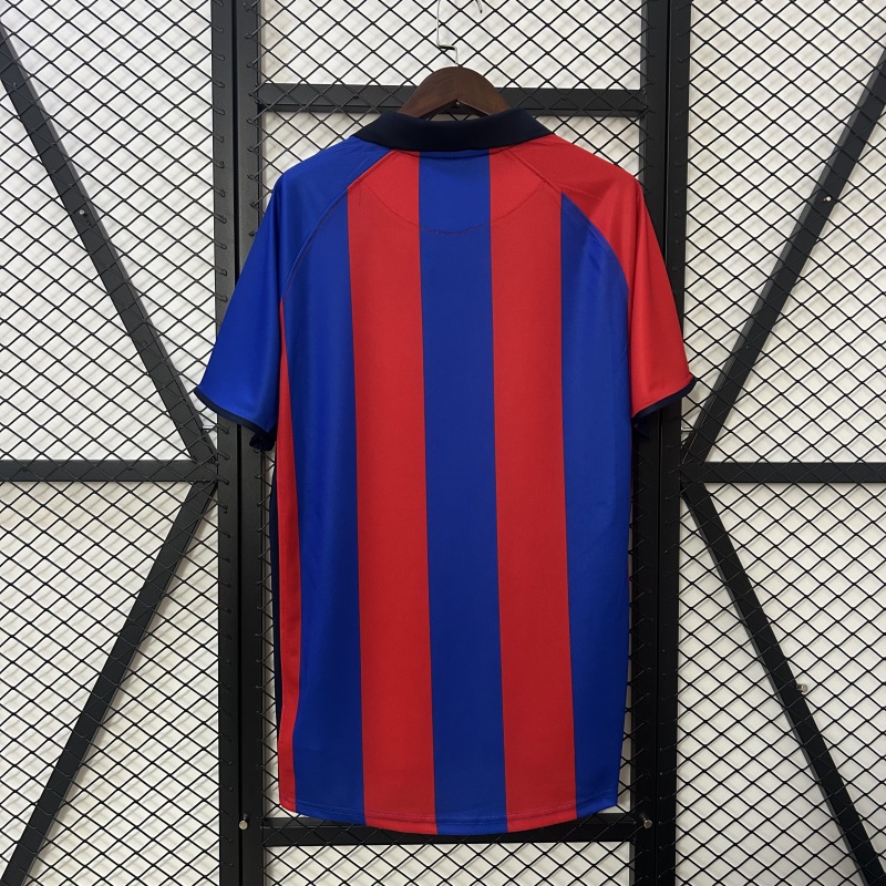 Retro Barcelona 01/02 home S-XXL