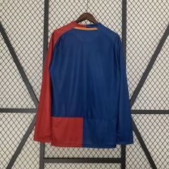 Retro long sleeves Barcelona 08/09 Champions League home S-XXL