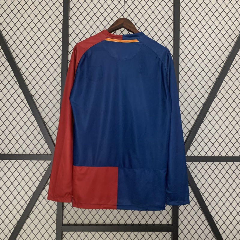 Retro long sleeves Barcelona 08/09 Champions League home S-XXL