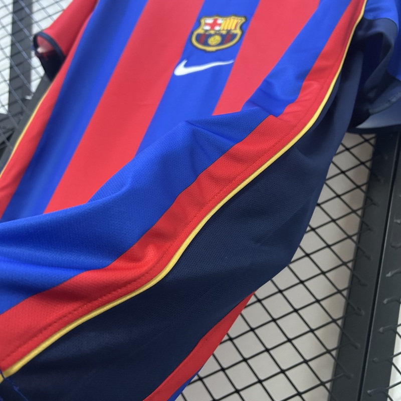 Retro Barcelona 01/02 home S-XXL