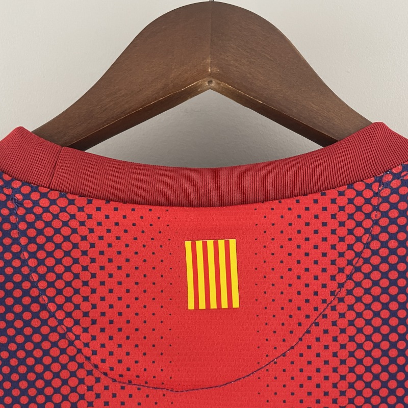 Retro long sleeve Barcelona 12/13 home S-XXL