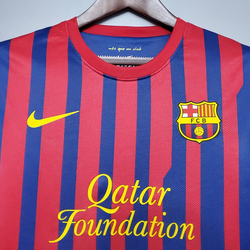 Retro Barcelona 11/12 home S-XXL