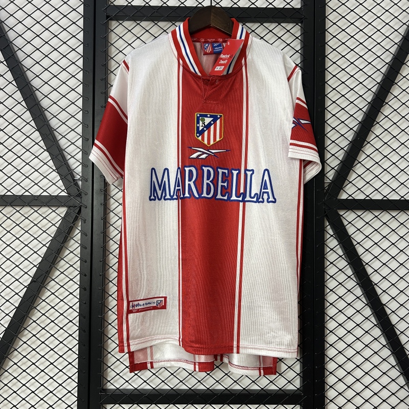 Retro Atletico Madrid 99/00 home S-XXL