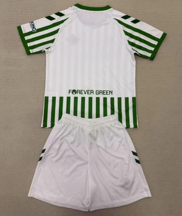 Real Betis Home Soccer Jersey 2025-2026 kids free socks