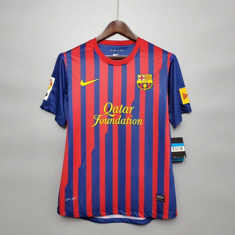 Retro Barcelona 11/12 home S-XXL
