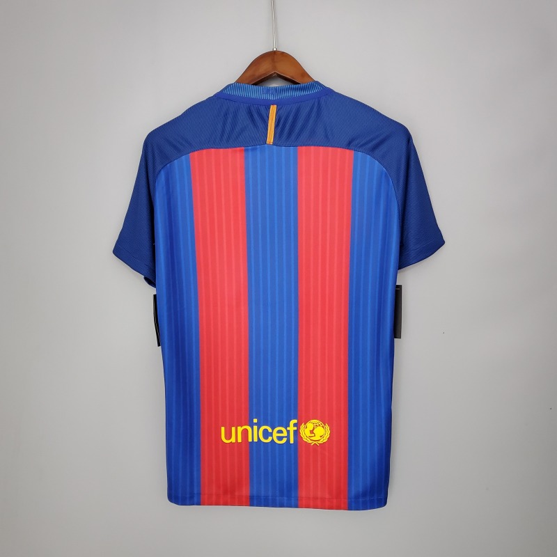 Retro Barcelona 16/17 home S-XXL