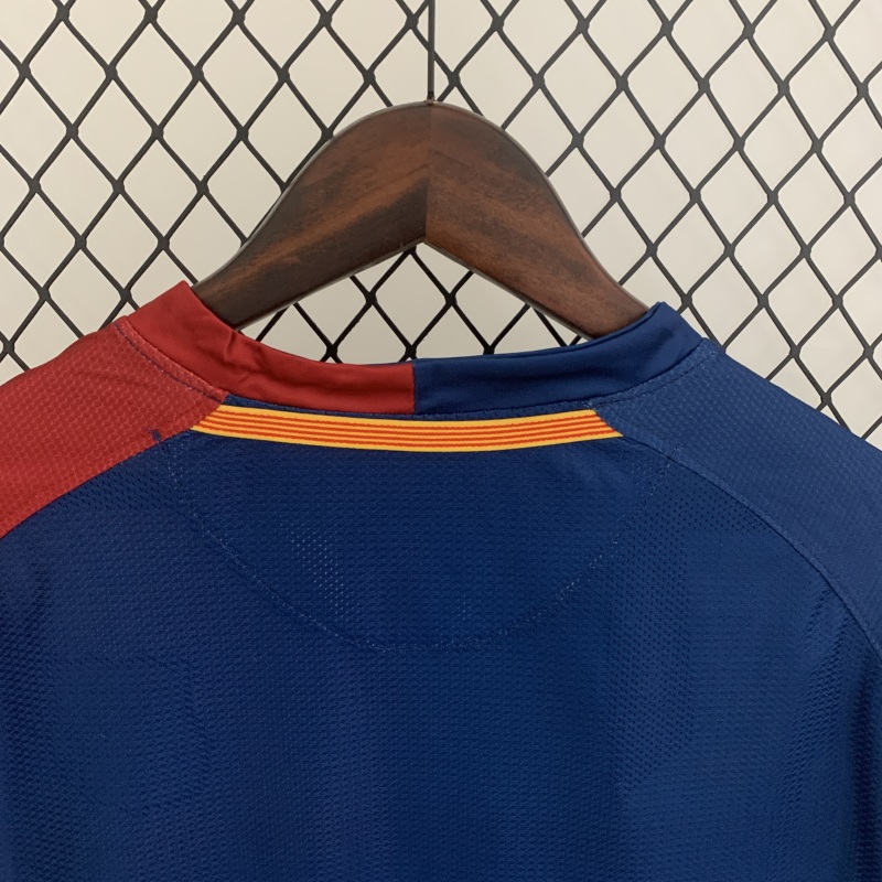 Retro long sleeves Barcelona 08/09 Champions League home S-XXL