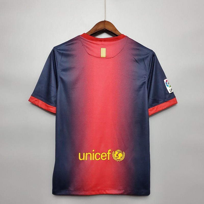 Retro Barcelona 12/13 home S-XXL