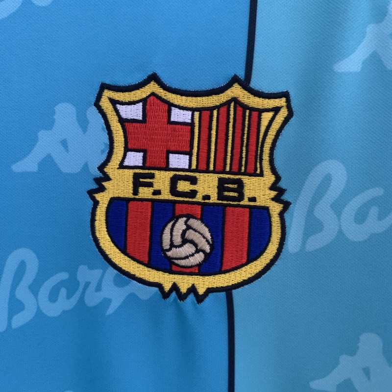 Retro long sleeve Barcelona 96/97 away S-XXL