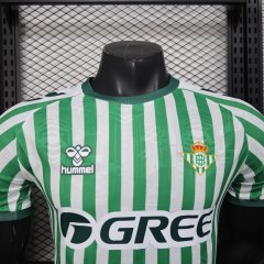 Real Betis Home Soccer Jersey 2025-2026 Player Version
