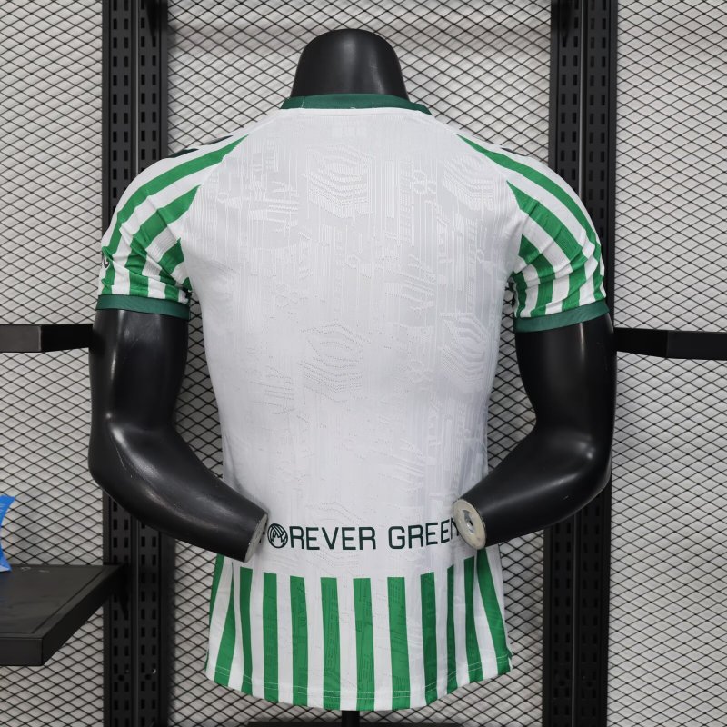 Real Betis Home Soccer Jersey 2025-2026 Player Version