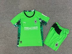 2025-2026 kids Borussia Monchengladbach away Jersey + free socks