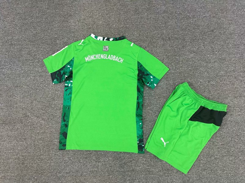 2025-2026 kids Borussia Monchengladbach away Jersey + free socks