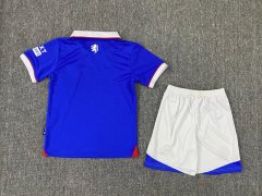 kids Glasgow Rangers home Soccer Jersey 2025-2026 + free socks