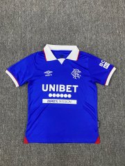 kids Glasgow Rangers home Soccer Jersey 2025-2026 + free socks
