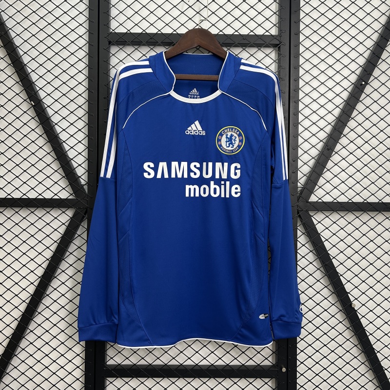 Retro Long sleeve Chelsea 06/07 home S-XXL
