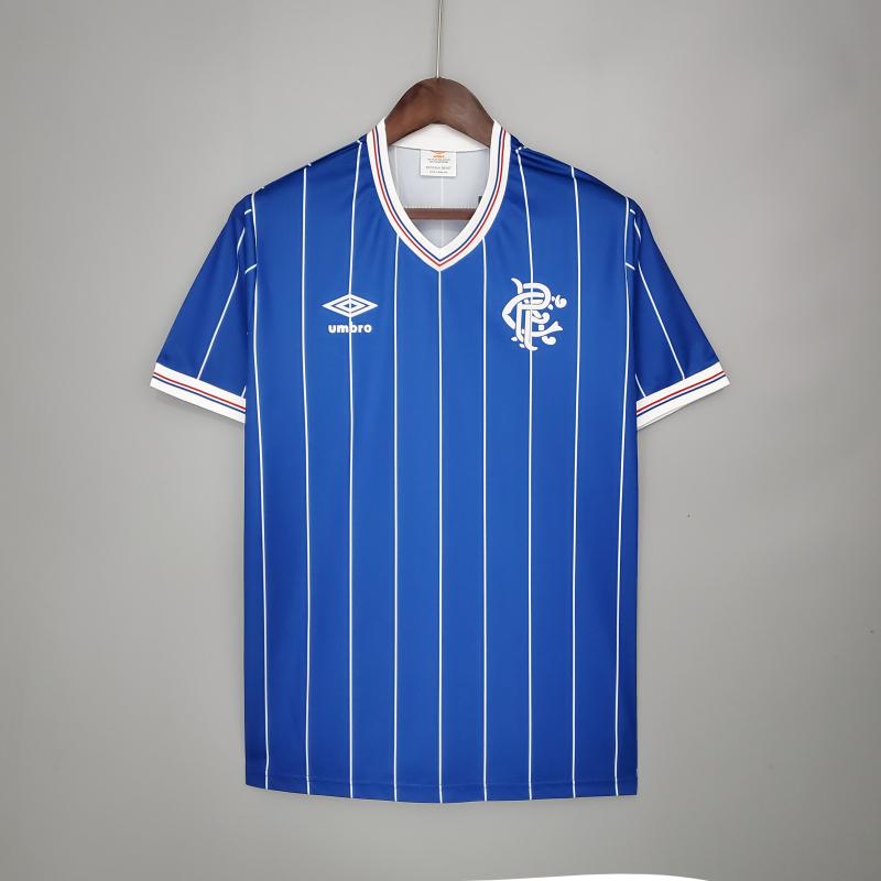 Retro Glasgow Rangers 82/83 home S-XXL