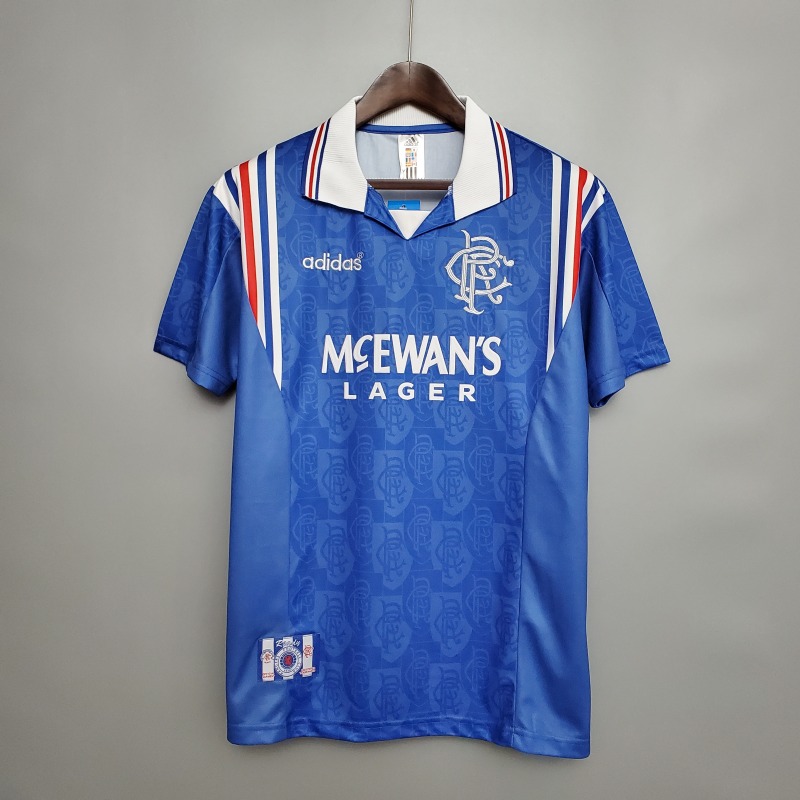 Retro 96/97 Glasgow Rangers home S-XXL