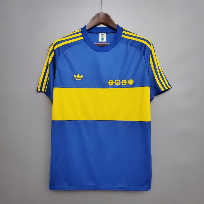 Retro 1981 Boca Juniors home S-XXL
