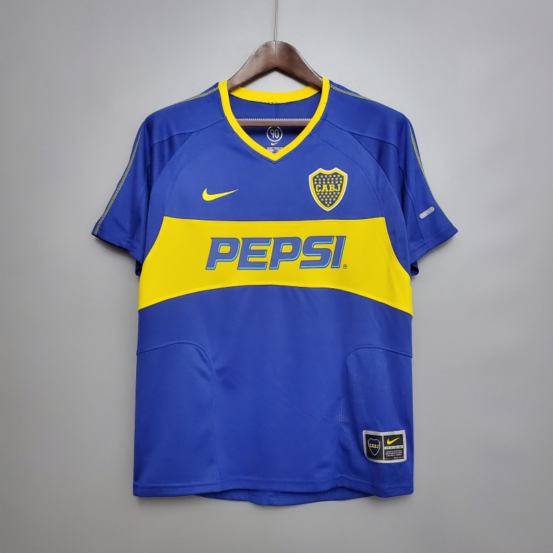 Retro Boca Juniors 03/04 home S-XXL