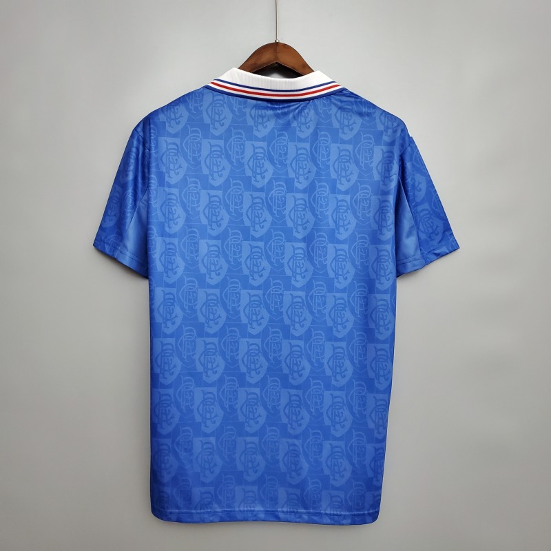 Retro 96/97 Glasgow Rangers home S-XXL