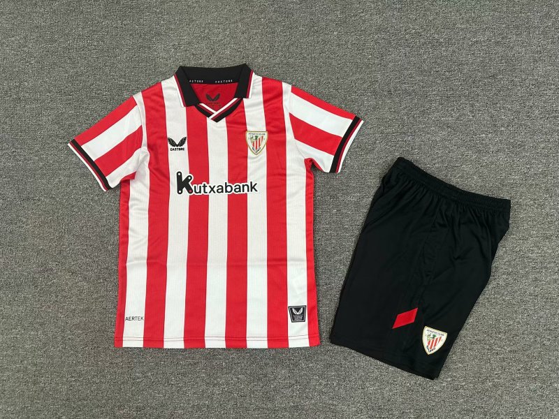 2025 Athletic Bilbao home jersey kids + free socks