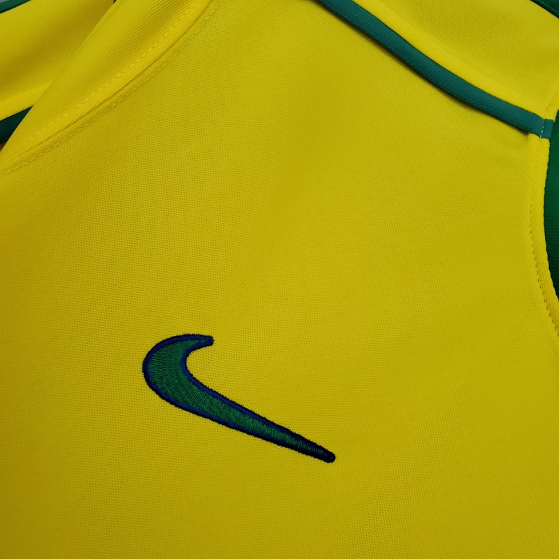 Retro Brazil 1998 home S-XXL