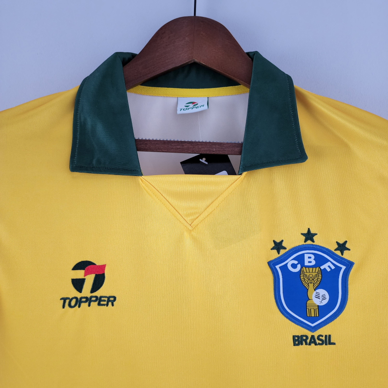 Retro 1988 Brazil home S-XXL