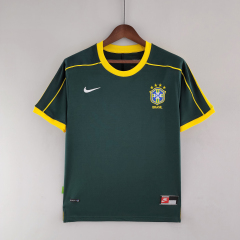 Retro Goalkeeper Brazil 1998 Dark Green S-XXL