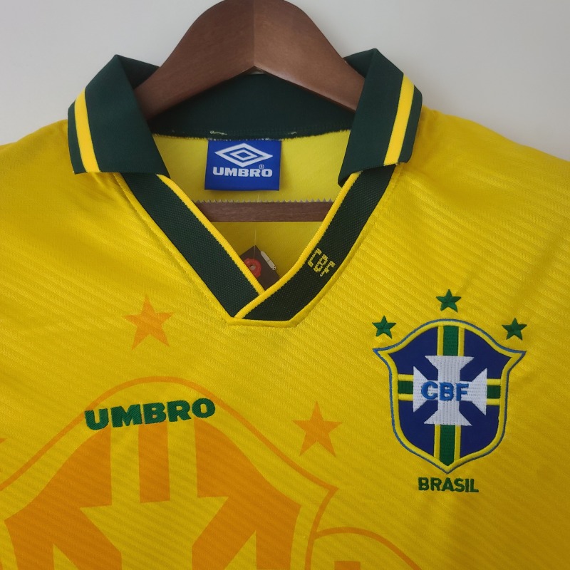 Retro 93/94 Brazil home S-XXL
