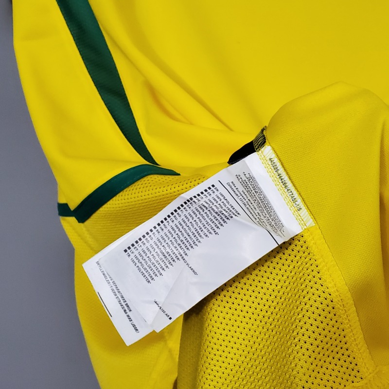 Retro 2002 Brazil home S-XXL