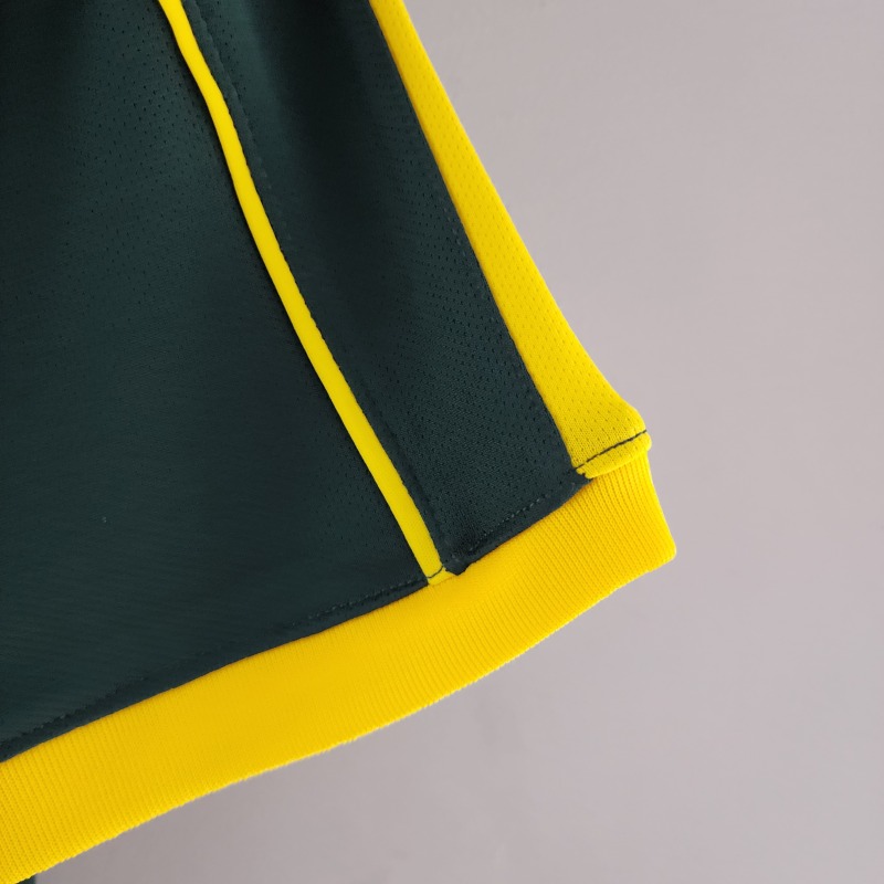 Retro Goalkeeper Brazil 1998 Dark Green S-XXL