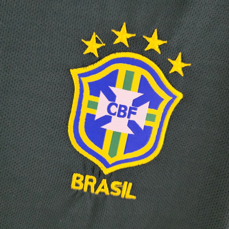 Retro Goalkeeper Brazil 1998 Dark Green S-XXL
