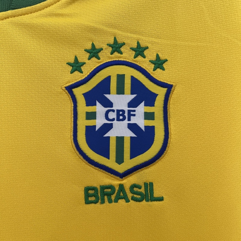 Retro Brazil 2010 Home S-XXL