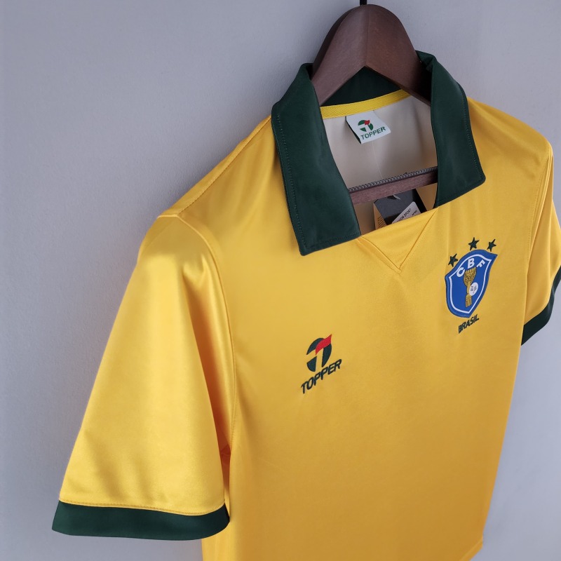 Retro 1988 Brazil home S-XXL