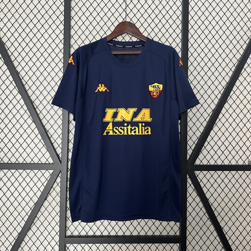 Retro Roma 00/01 third away S-XXL