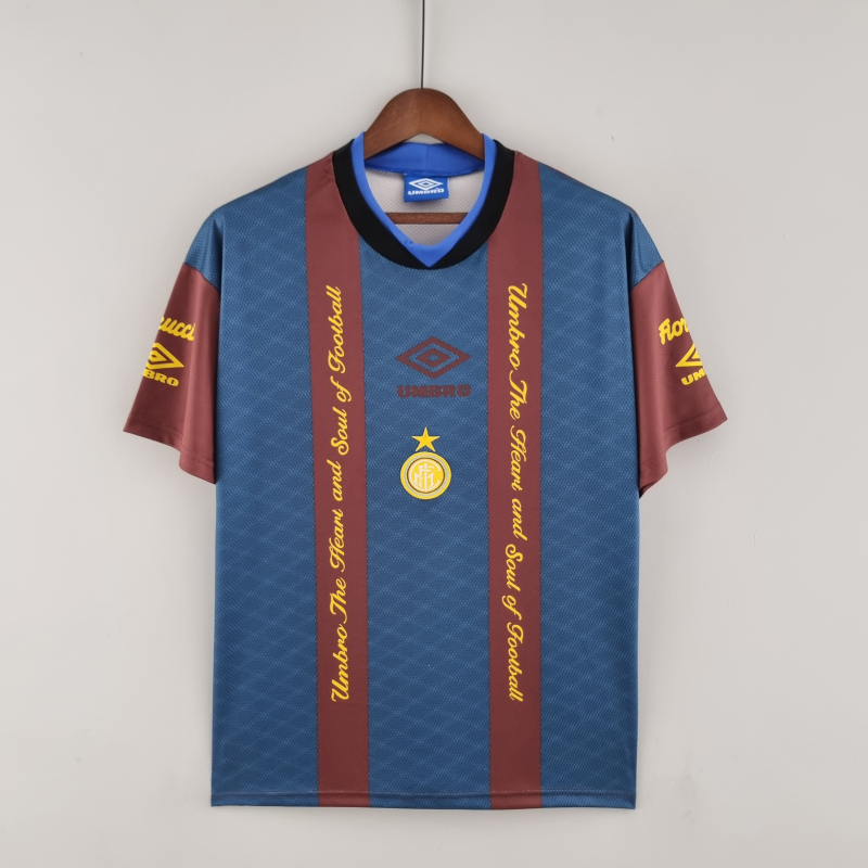 Retro Inter Milan 94/95 Training Suit Red Blue S-XXL