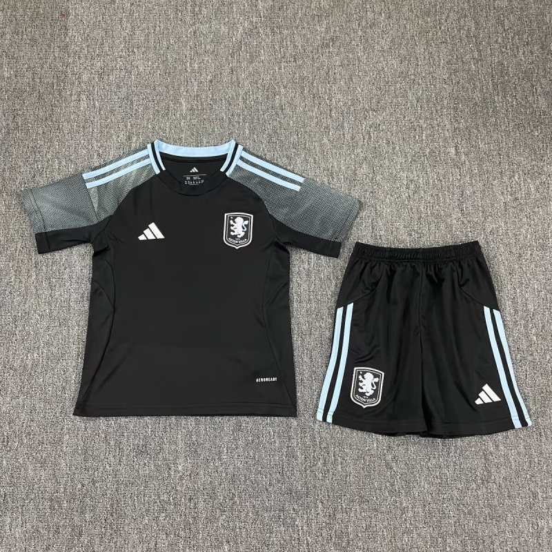 2025-2026 Aston Villa Away jersey kids + free socks