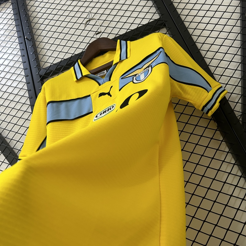 Retro shirt Lazio 98/99 yellow S-XXL