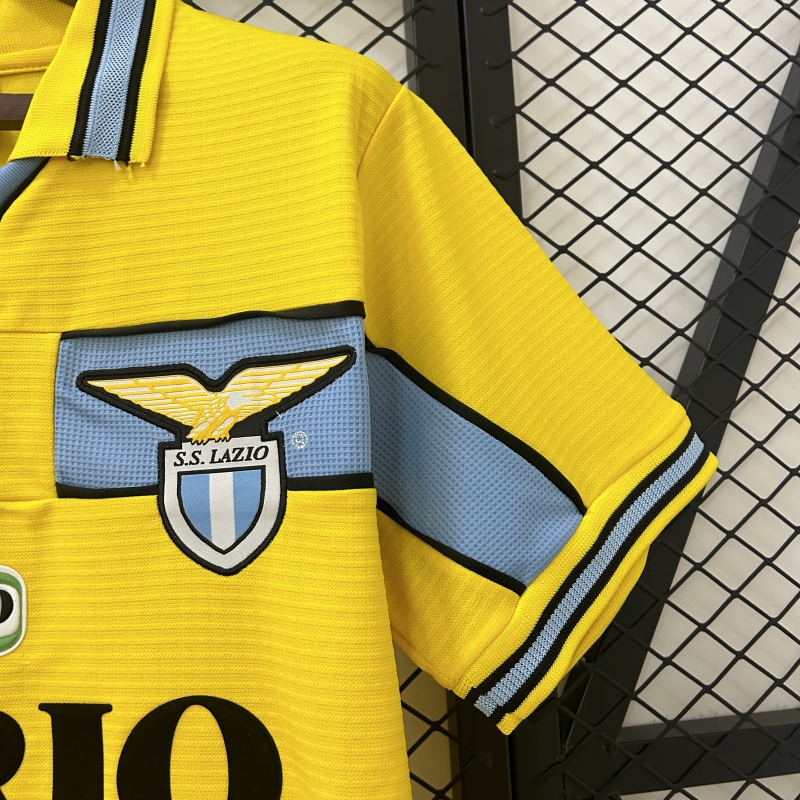 Retro shirt Lazio 98/99 yellow S-XXL