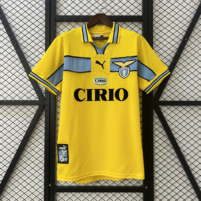 Retro shirt Lazio 98/99 yellow S-XXL