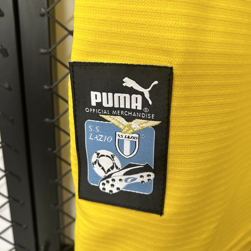 Retro shirt Lazio 98/99 yellow S-XXL