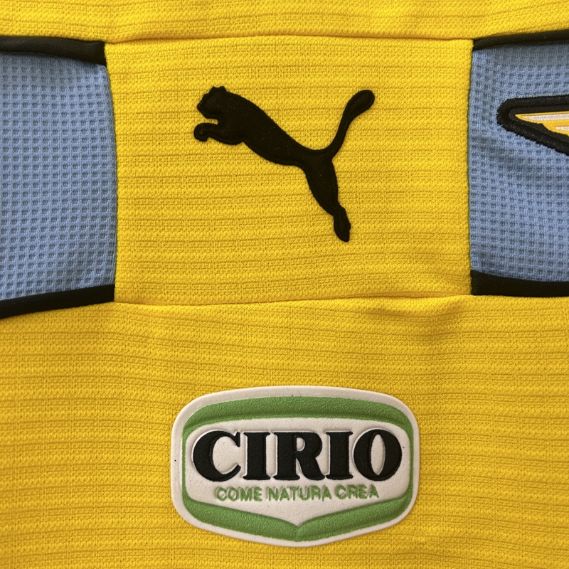 Retro shirt Lazio 98/99 yellow S-XXL