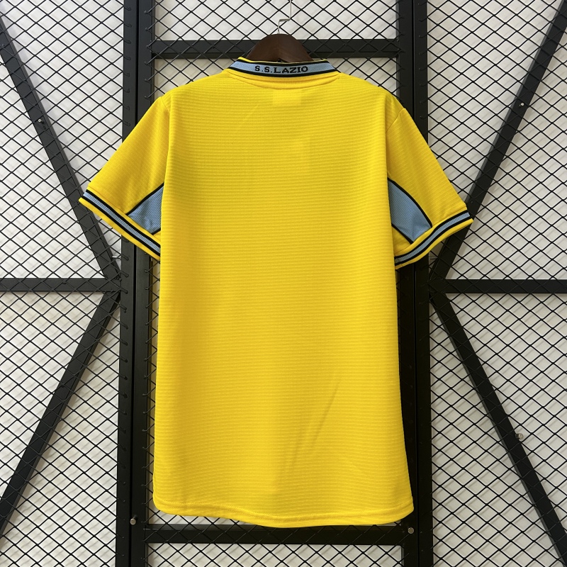 Retro shirt Lazio 98/99 yellow S-XXL